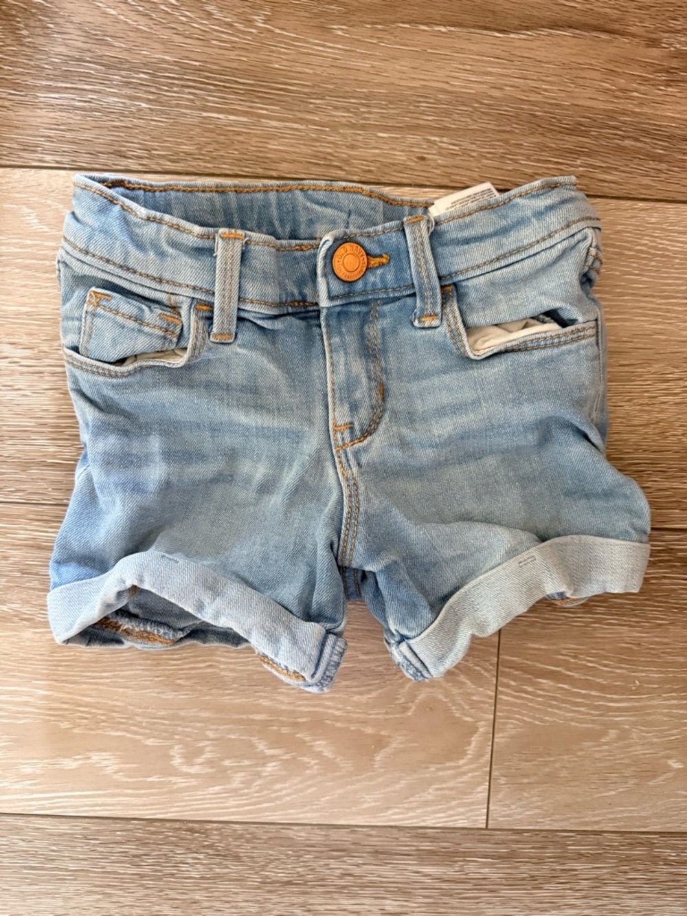Old Navy Light Blue Denim Shorts for Toddler